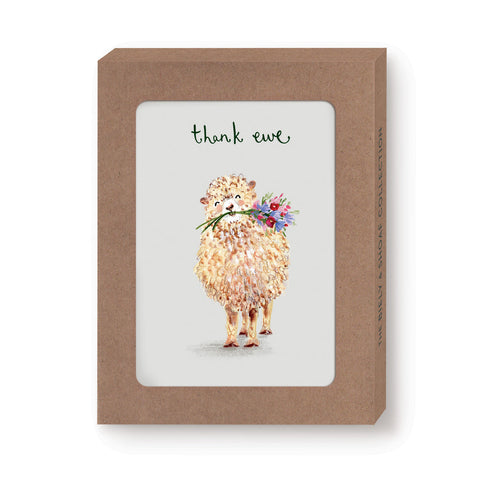 Thank Ewe Boxed Notecards