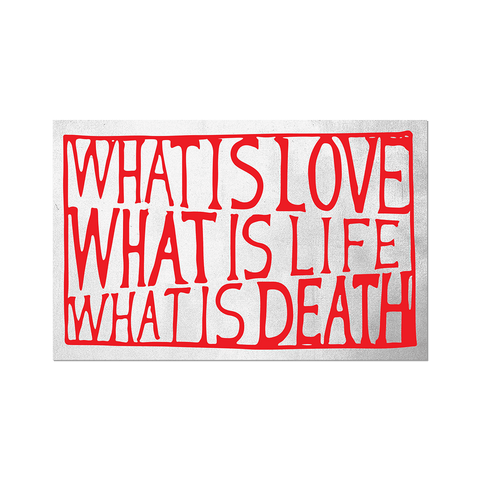 What is love What is life Sticker - Mint Museum Store