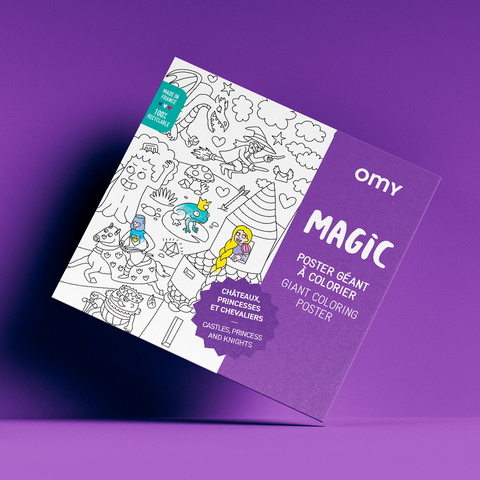 Magic Coloring Poster