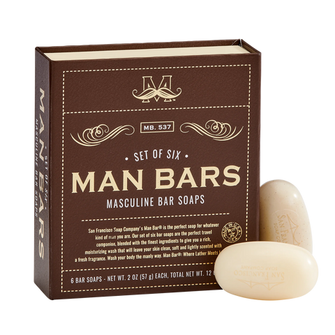 Set of 6 "Bean" Soaps