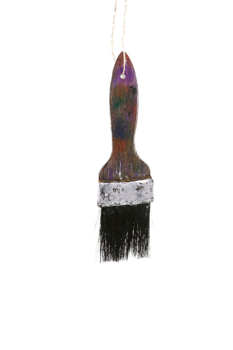 Vintage Paintbrush Ornament