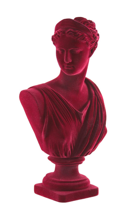 Flocked Diana Bust Garnett