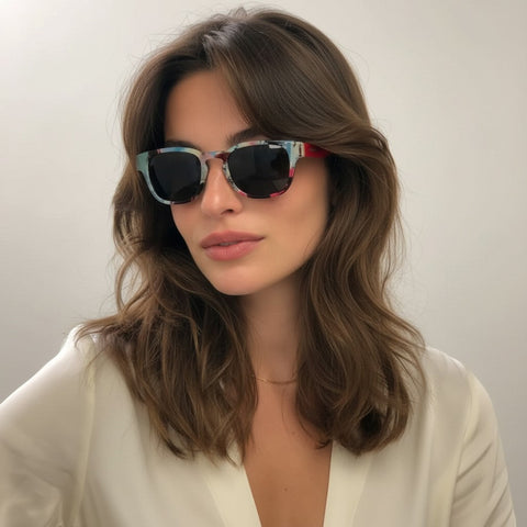 Romare Bearden Glasses by Vontelle "Carolina Shout 1974"