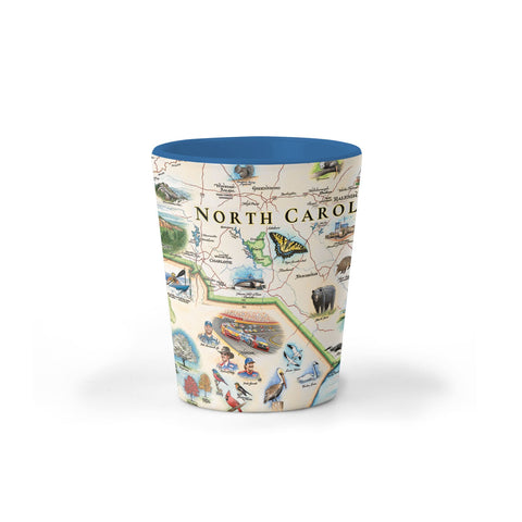 North Carolina Shot Glass