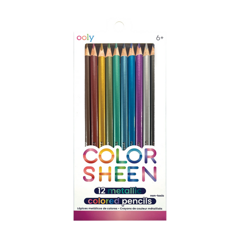 Color Sheen: Metallic Colored Pencils