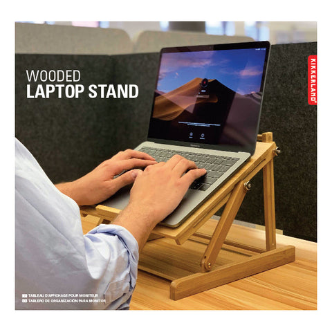 Bamboo Laptop Stand