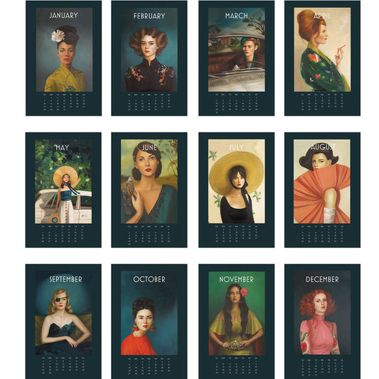 Petite Leading Ladies Calendar