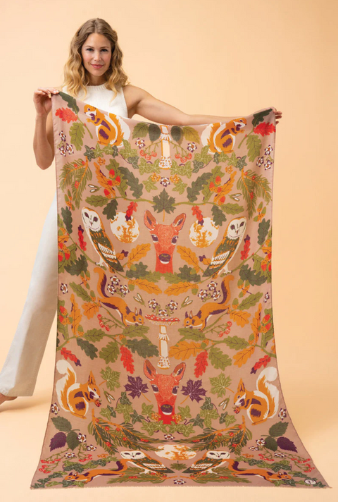 Enchanted Evening Print Scarf