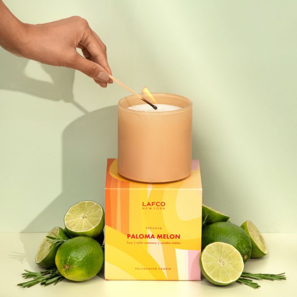 Veranda Paloma Melon Candle