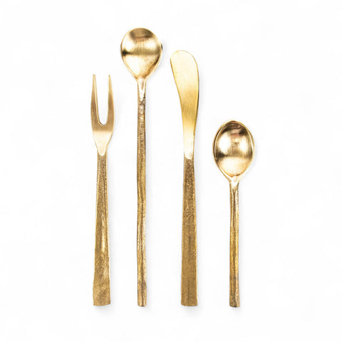 La Tavola Aperitivo - Brass Set of 4
