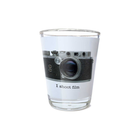 I Shoot Film Shot Glass
