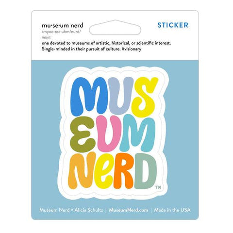 Museum Nerd 4.0 Sticker