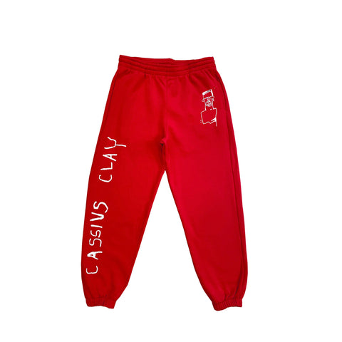 Basquiat Cassius Clay Sweatpants