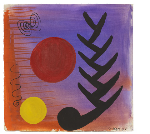 Calder Untitled 1947 Cropped T-Shirt