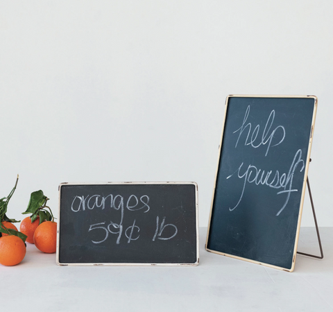 Metal Framed Chalkboard