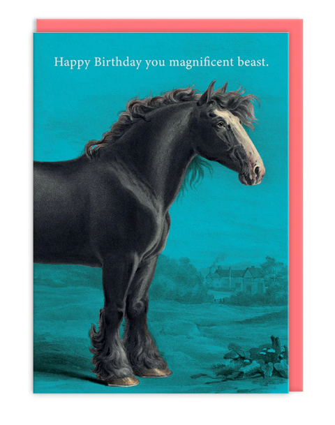 Magnificent Beast Greeting Card - Mint Museum Store
