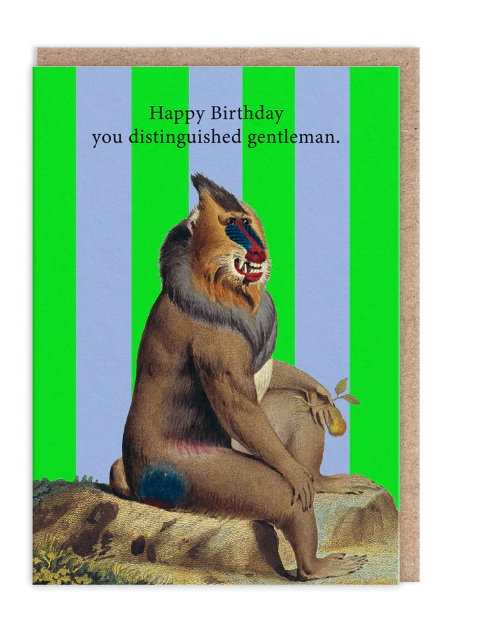 Distinguished Gentleman Greeting Card - Mint Museum Store