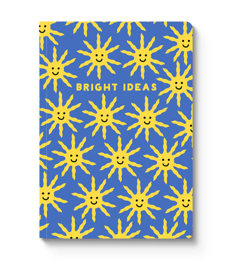 Bright Ideas Paperback Notebook - Mint Museum Store