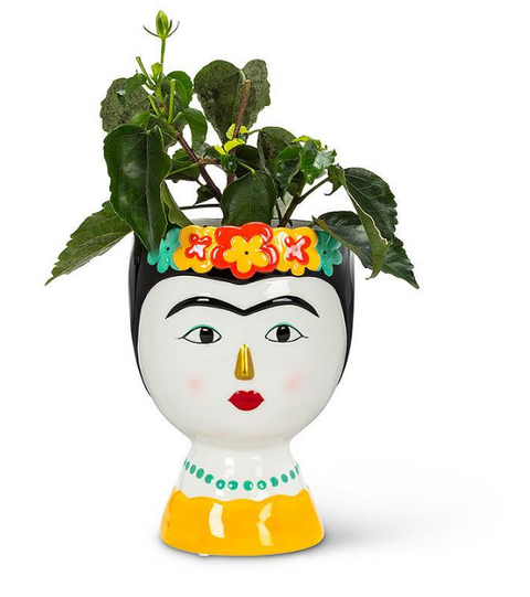 Medium Lady with Flowers Vase