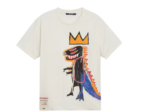 Basquiat Pez Dispenser Shirt in Sand