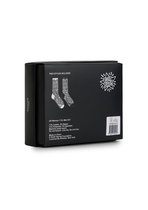 Keith Haring Pop Shop Socks
