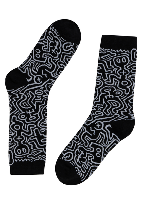 Keith Haring Pop Shop Socks