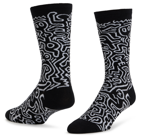 Keith Haring Pop Shop Socks