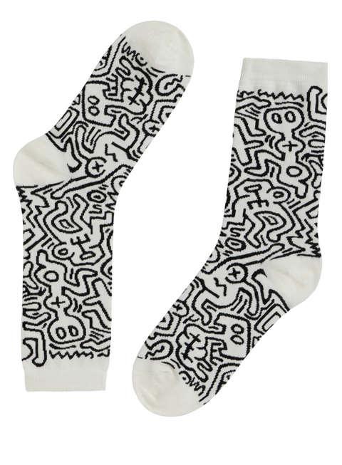 Keith Haring Pop Shop Socks