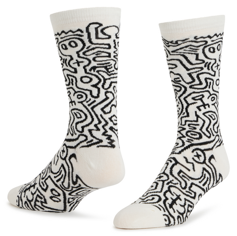 Keith Haring Pop Shop Socks