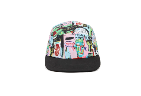 Basquiat in Italian 5 Panel Hat