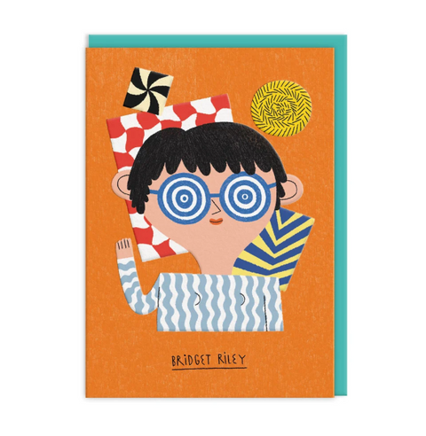 Bridget Riley Greeting Cards