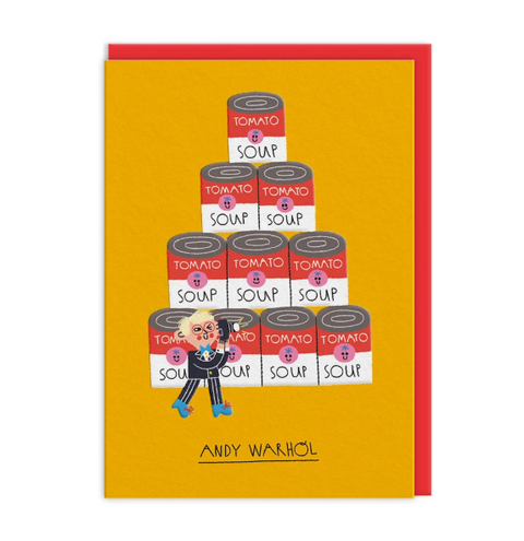 Andy Warhol Greeting Card