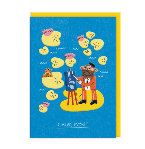 Claude Monet Greeting Card