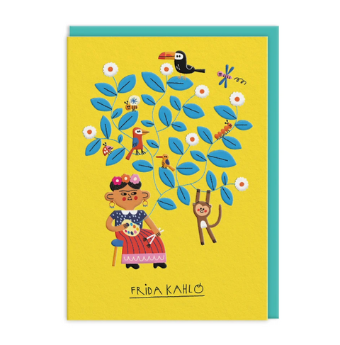 Frida Kahlo Greeting Card