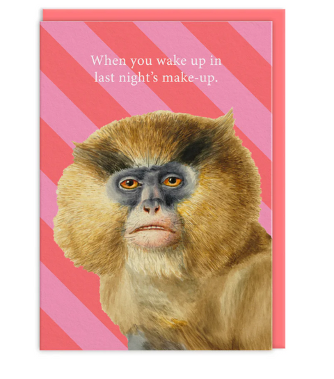 Last Night's Make Up Greeting Card - Mint Museum Store