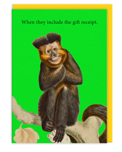 Gift Receipt Greeting Cards - Mint Museum Store