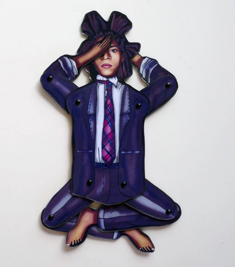 Interactive Magnet Set/Doll Jean-Michel Basquiat | Artists.