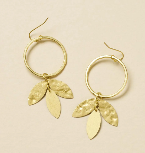 Aamani Vine Hoop Earring