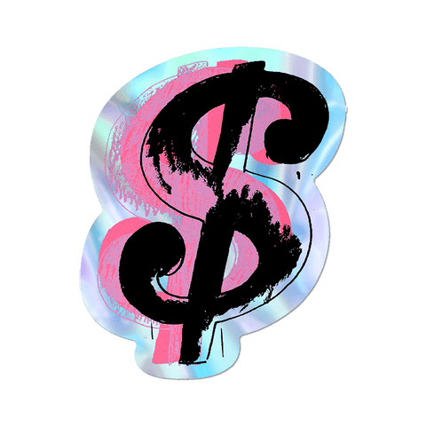 Dollar Sign (1982) Sticker