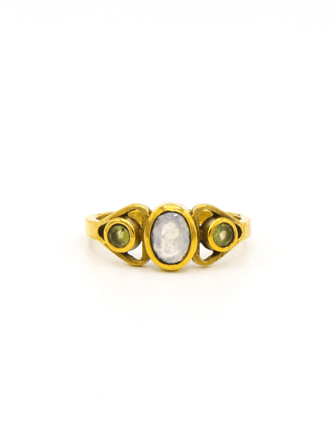 Triple Harvest Stone Ring