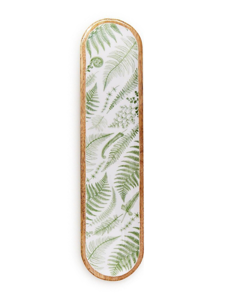 Hand Crafted Wooden Fern Tray