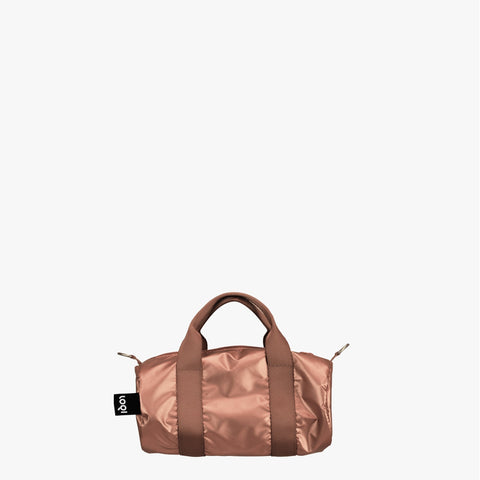 Metallic Rose Small Weekender