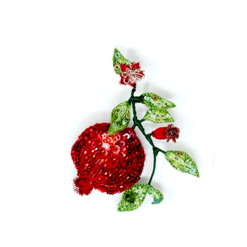 Wonderful Pomegranate Brooch Pin