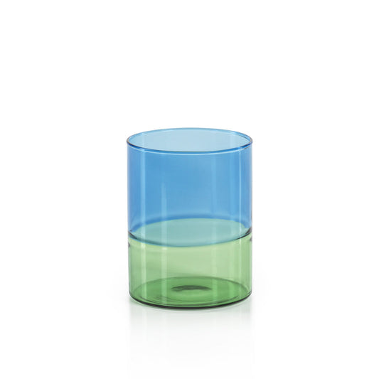 Riviera Two-Toned Glass Tumbler