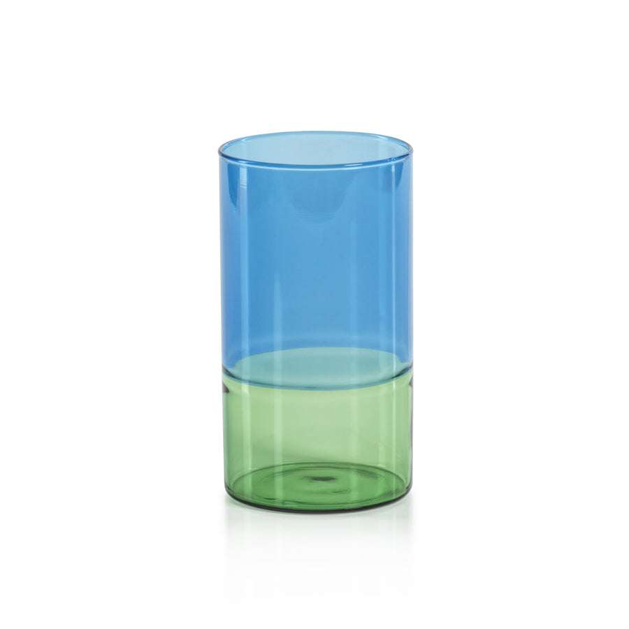 Riviera Two-Toned Glass High Ball