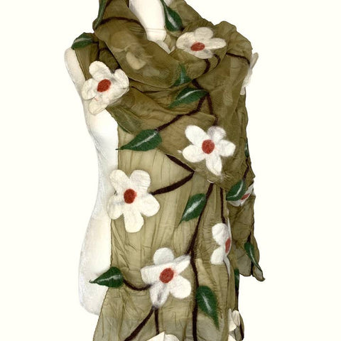 Flower Blossom Scarf