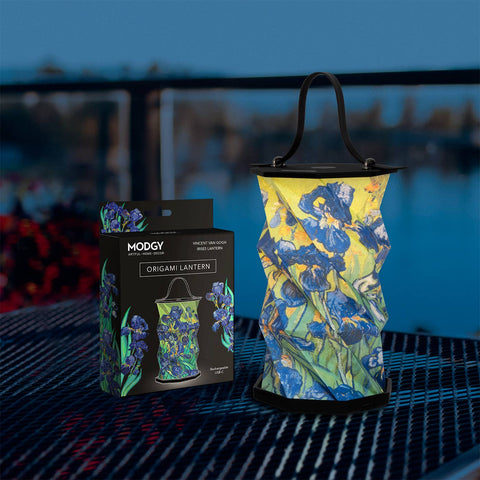 Modgy Vincent Van Gogh Irises Origami Lantern
