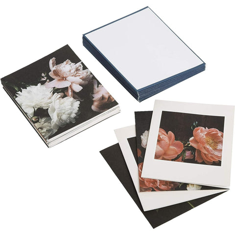 Pretty Peonies: 20 Different Notecards & Envelops