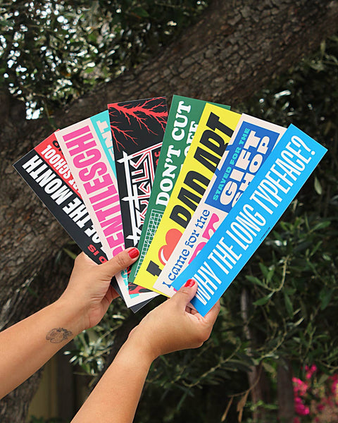 Follow Me • Bumper Sticker - Mint Museum Store