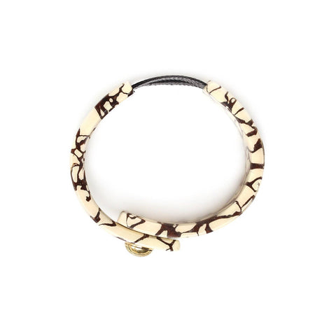 Nature Bijoux Leopard Snap Bracelet